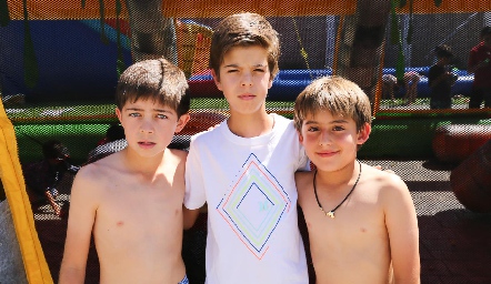  Fernando, Luca y Diego.
