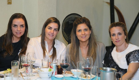  Rocío Muriel, Maripepa Muriel, Coco Canseco y Cristina Ocejo.