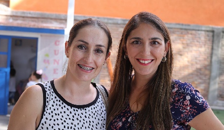  Adriana Dibildox y Fernanda Valdes.