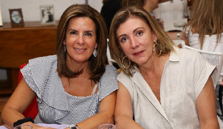  Martha Elena Muñiz y Ana Meade.