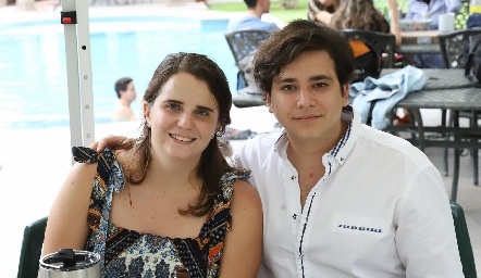  María Autrique y Mauricio Rodríguez.