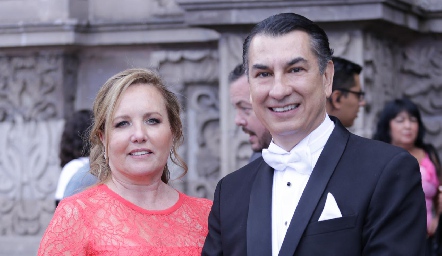  Alejandra Noriega y Cristóbal Herrera, padres de Pamela.
