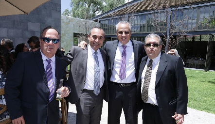 Fernando Foyo, Félix Díaz, Carlos Bruegeroff y Alejandro.