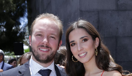  Armando de la Parra y Valeria Alcalde.