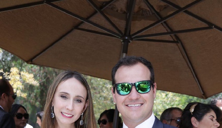  María Fernanda Pérez y José Jaime Herrera.