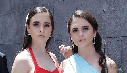  Las gemelas Federica y Emilia Meade.