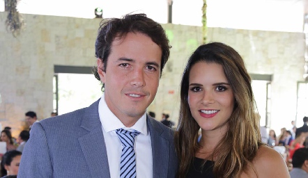  Javier Meade y Jessica Martin Alba.