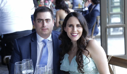  Jaime Oliva y Luciana Rodríguez.