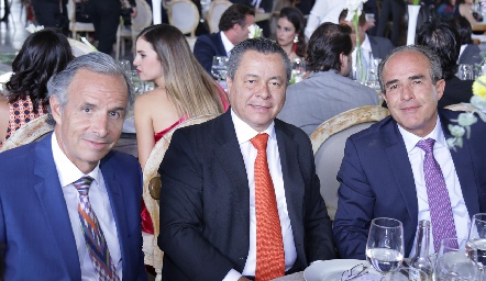  Francisco de la Rosa, Lisandro Bravo y Felipe González.