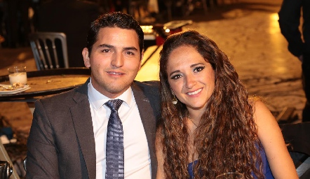  Rodrigo de la Rosa y Alejandra Rangel.