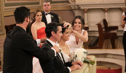  El momento del lazo.