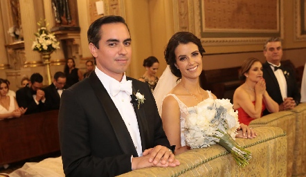 Mauricio Carbajal y Tere Torre ya son esposos.