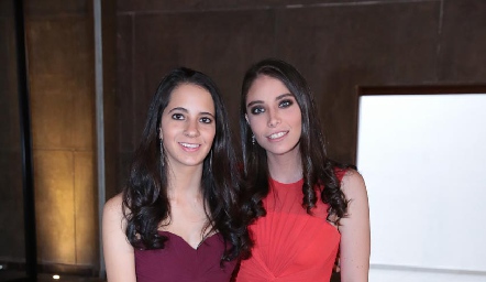  Valentina Gameros y Sofía Hernández.