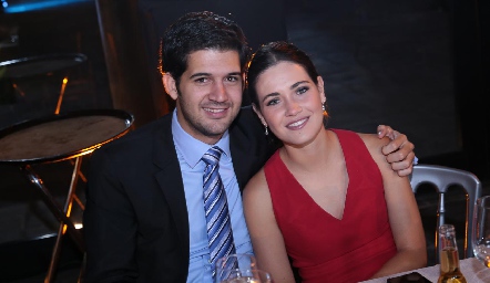  Polo Stevens y Natalia Guerra.