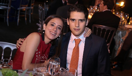  Paty Silva y Alejandro Hinojosa.