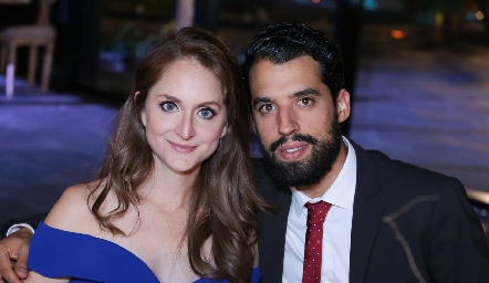  Ivonne Guajardo y Alejandro Romo.