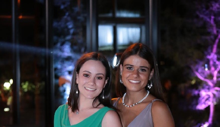  Ana Sofía Patiño e Isabel Pizzuto.