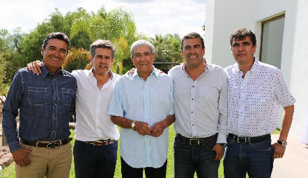  Gilberto, Galo, Giva, Gerardo y Gonzalo Galván.