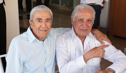 Giva Galván y Manuel Toledo.