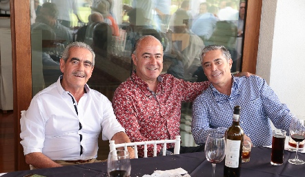  Mariano Borbolla, Rafael Olmos y Gerardo Serrano.