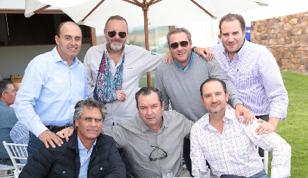 Calolo Pérez, Gunnar Mebius, Juan Benavente, Huicho Nava, Eduardo del Villar, Humberto Abaroa y Manuel Toledo.