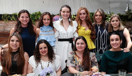  Caro Rocha, Isa Torres, Nathalie Sarquis, Diana Favela, Jessica Meza, Dora Díaz Dibildox, Samira Dahda, Mariale Torres, Gaby Gómez y Leticia Arce.