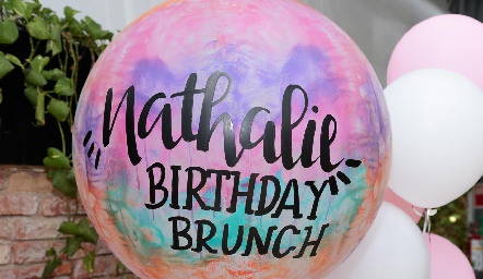 Cumpleaños de Nathalie Sarquis.