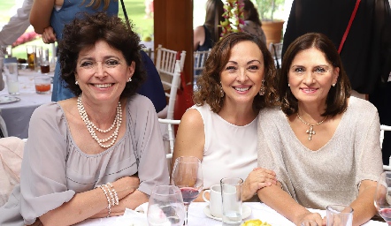  Marusa Palau, Ligia Vales y Mónica Guillén.