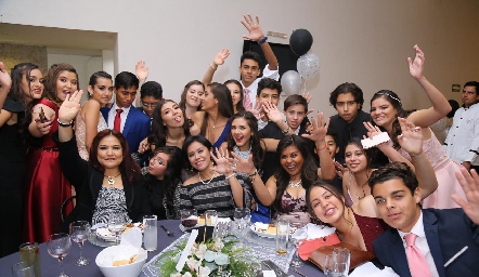 Cena de graduación de Secundaria del Colegio Areté.