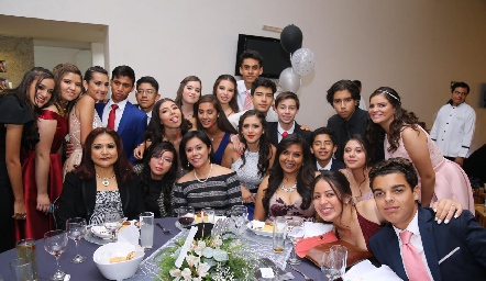 Cena de graduación de Secundaria del Colegio Areté.