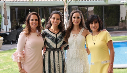  Gabriela Payán, Tere Mancilla, Dani Mina y Teresa Guerrero.