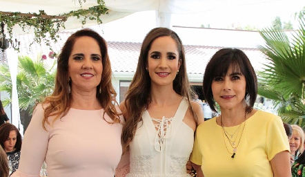  Gabriela Payán, Dany Mina y Teresa Guerrero.