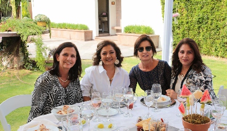  Gabriela Meade, Mimí Hernández, Gabriela Andrés y Mili Estrada.