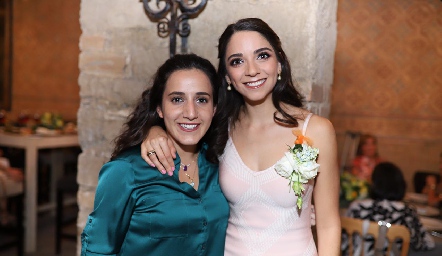  María Lavín y Sofía Álvarez.