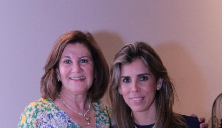  Chita Gómez y Sara Martínez.
