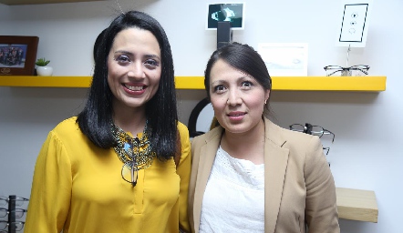  Fabiola Jerez y Paulina Jiménez.