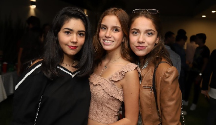  Ana Paula Lafuente, Gris Torres y Keyla Santoyo.