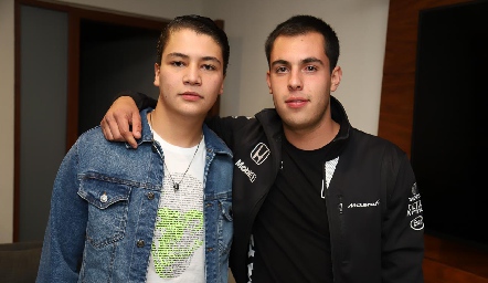  Eduardo Anaya y Juan Pablo Ascanio.