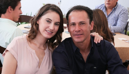  Mariana Yaguno y Javier Amuzurrutia.