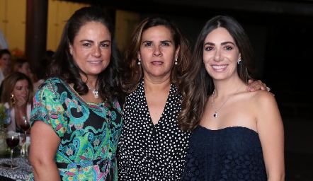  Coco Leos, Graciela Torres y Andrea Lorca.