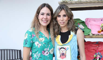 Nuria Rodríguez y Sara Guzmán.