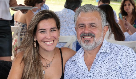  Lucía Romero y Juan Autrique.
