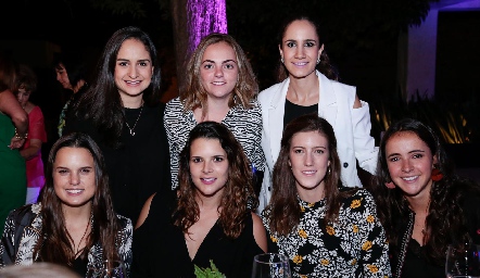  Claudia Villasana, Gaby Foyo, Dani Mina, Maite Soberón, Jessica Martín Alba, Clarisa Abella y María Cueli.