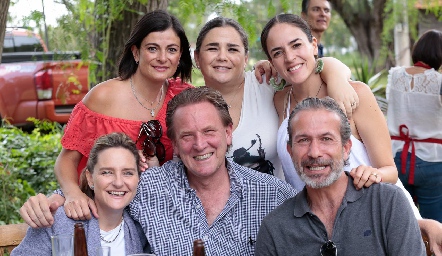  Elsa Lozano, Cecilia Compeán, Nancy Puente, Sofía Bárcena, Samuel Clarck y Luis Medlich.