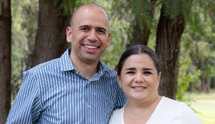  Jorge Montes y Cecilia Compeán.