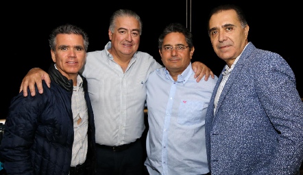  Luis Motilla, Francisco Leos, Gerardo Rodríguez y Fernando De Luna.