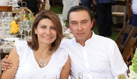 Rebeca Preciado y David Castillo.