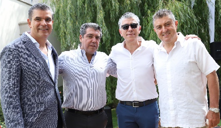 Javier Tobías, Daniel De Luna, Sergio Godínez y Carlos de Alba.