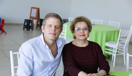  Juan Carlos Feres y Rosy Sarquis.