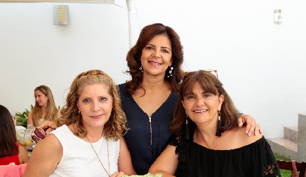  Gilda Molina, Paty Silos y Ana Elena Minondo.